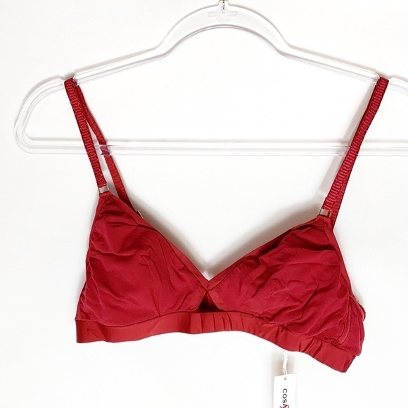Cosabella Verona brick red mesh convertible bra NWT - Picture 2 of 6